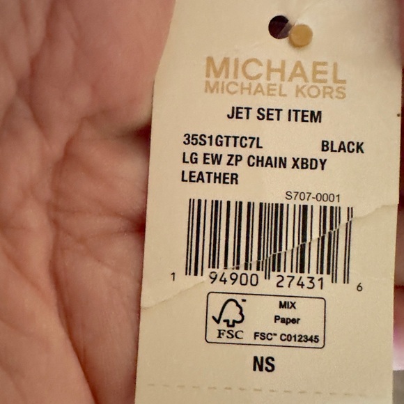 Michael Kors Large NEW Crossbody Black - Picture 10 of 12